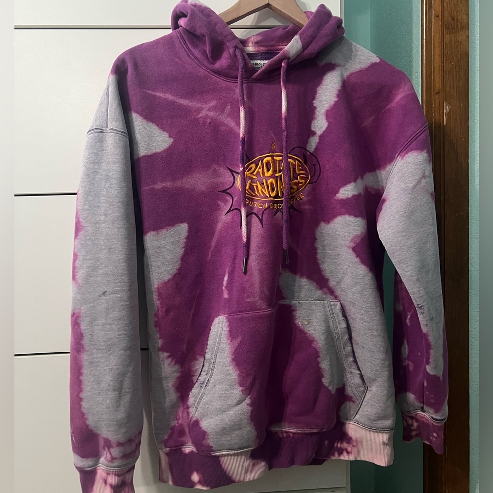 Purple Dutch Bros Tie-Dye Hoodie